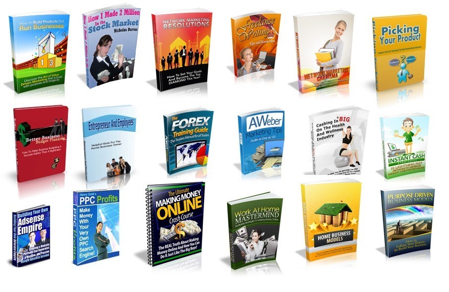 25 Affiliate Marketing eBooks MRR PLR