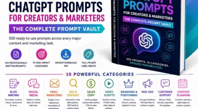 500 ChatGPT Prompts for Creators & Marketers
