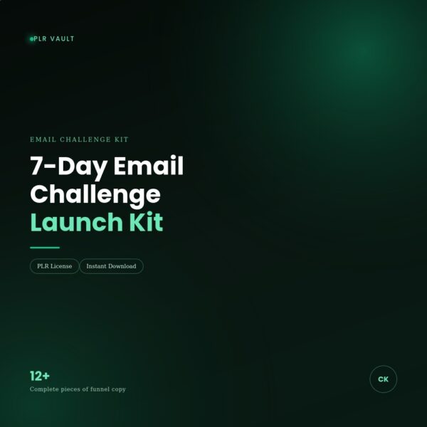 7-Day Email Challenge Launch Kit for Course Creators