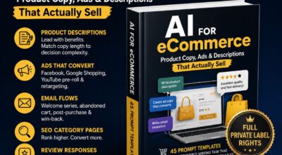 AI for eCommerce: Write Product Copy, Ads & Descriptions That Actually Sell