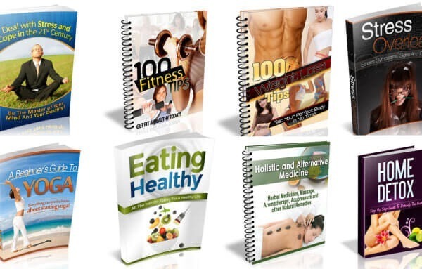 700 Health and Fitness eBooks PLR MRR collection