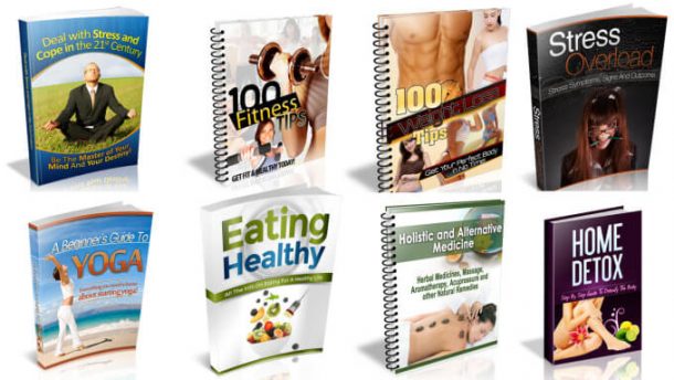 700 Health and Fitness eBooks PLR MRR collection - Huge PLR