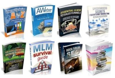 100 Marketing MRR PLR eBooks collection